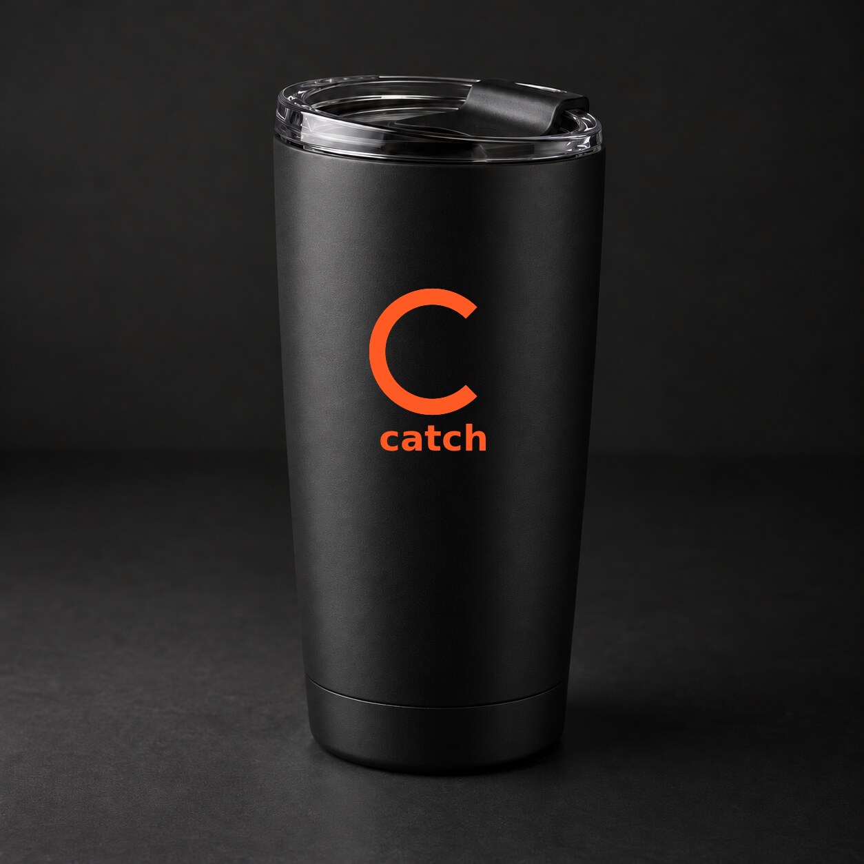 Black Catch insulated tumbler